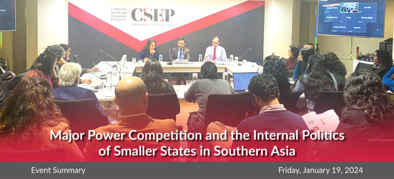 Major Power Competition and the Internal Politics of Smaller States in ...